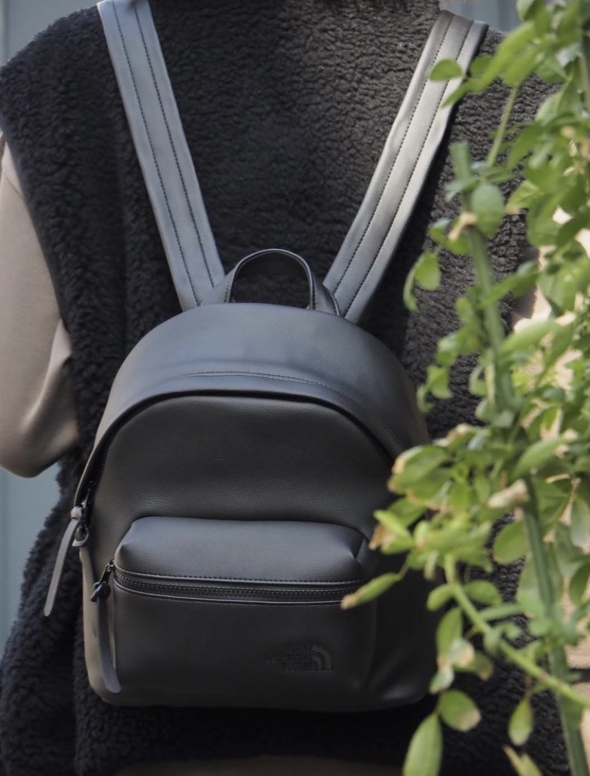 日本 TNF Berkeley  皮革後背包