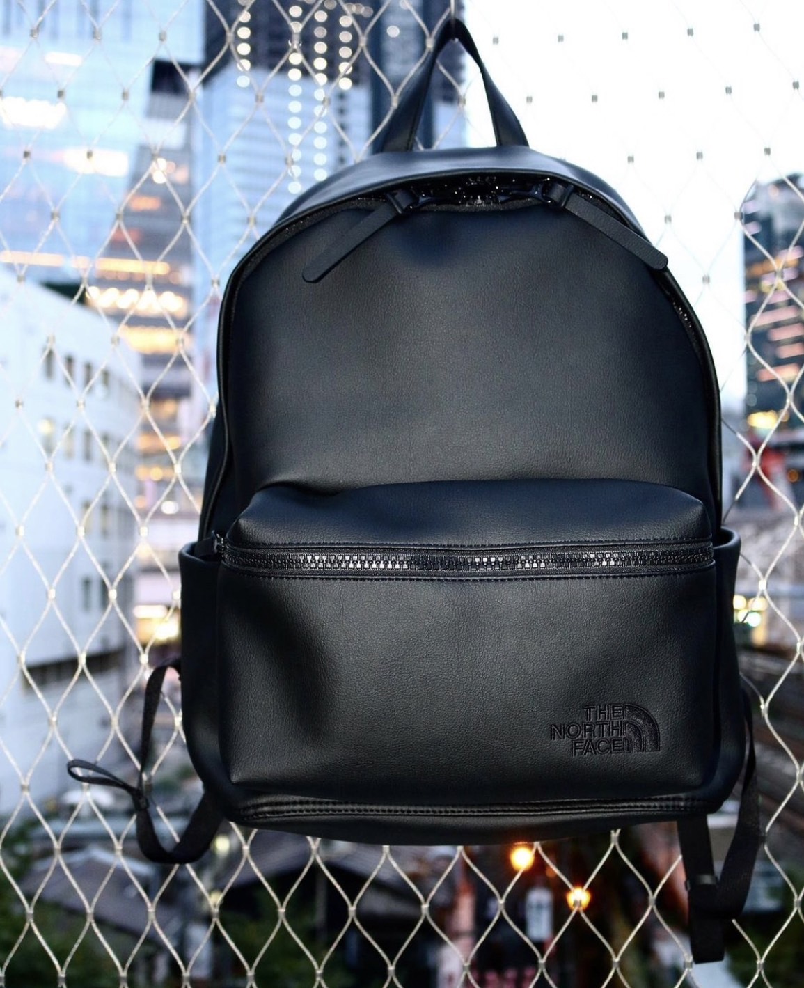 日本 TNF Berkeley  皮革後背包