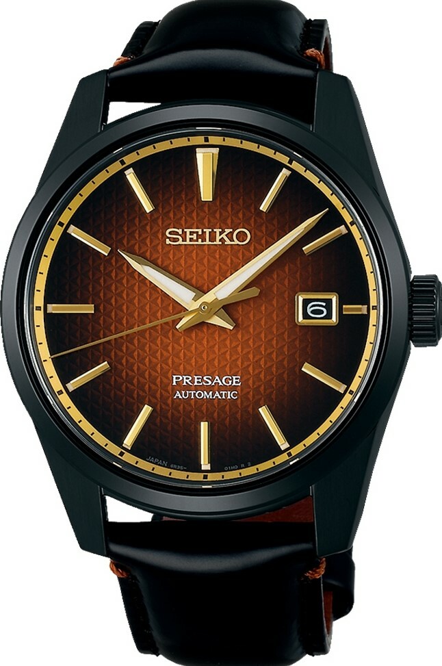 萬年鐘錶 - SEIKO Presage  歌舞伎限量款機械皮革男錶 SPB331J1 / 6R35-02B0R  錶徑39.3MM