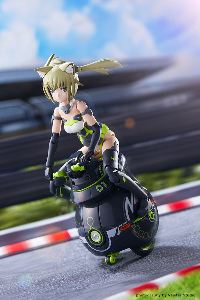 [壽屋] 機甲少女Frame Arms Girl 女神裝置 INNOCENTIA [Racer] & NOSERU [Racing Specs Ver.]