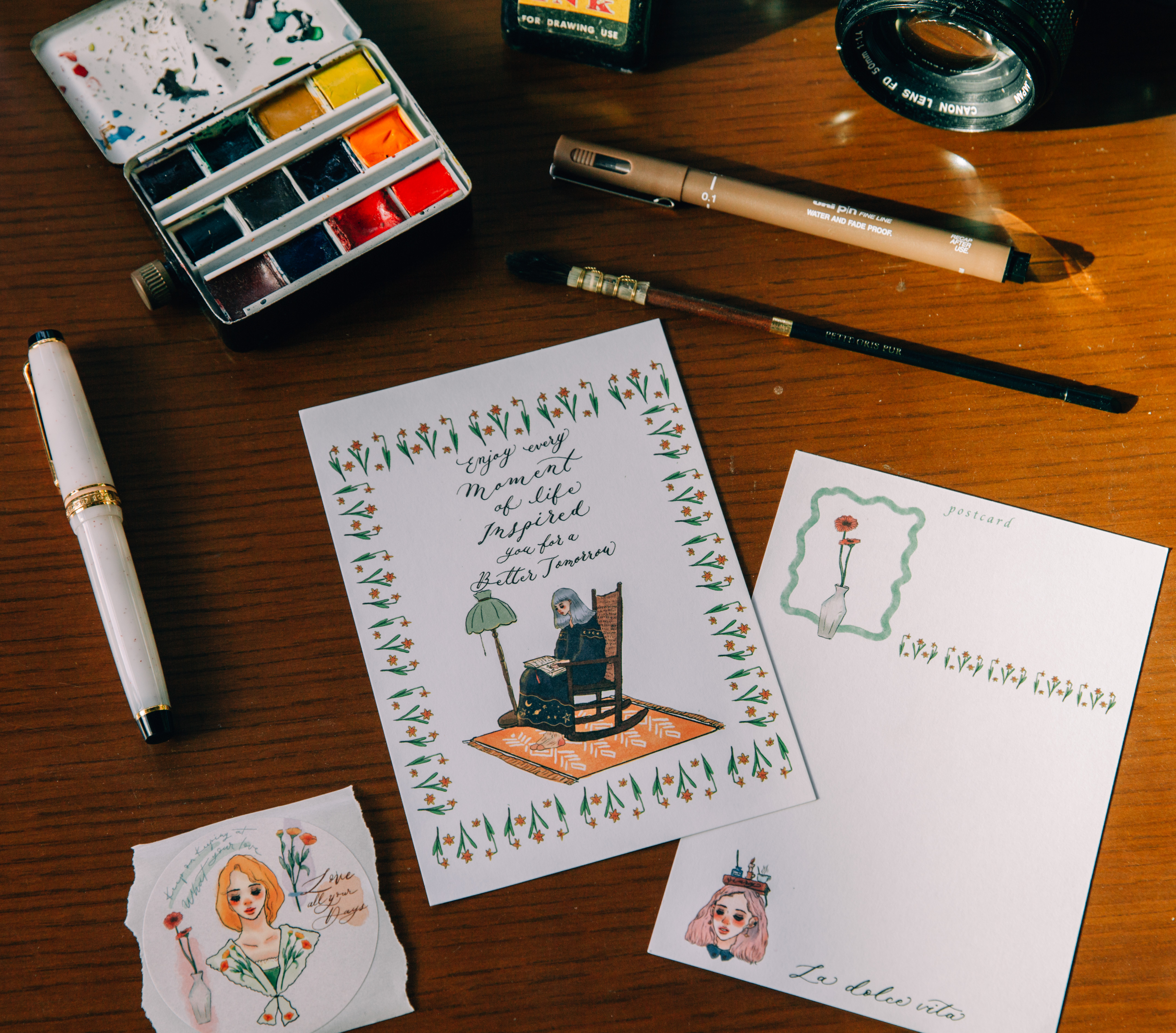 美好日子 明信片｜甜蜜生活