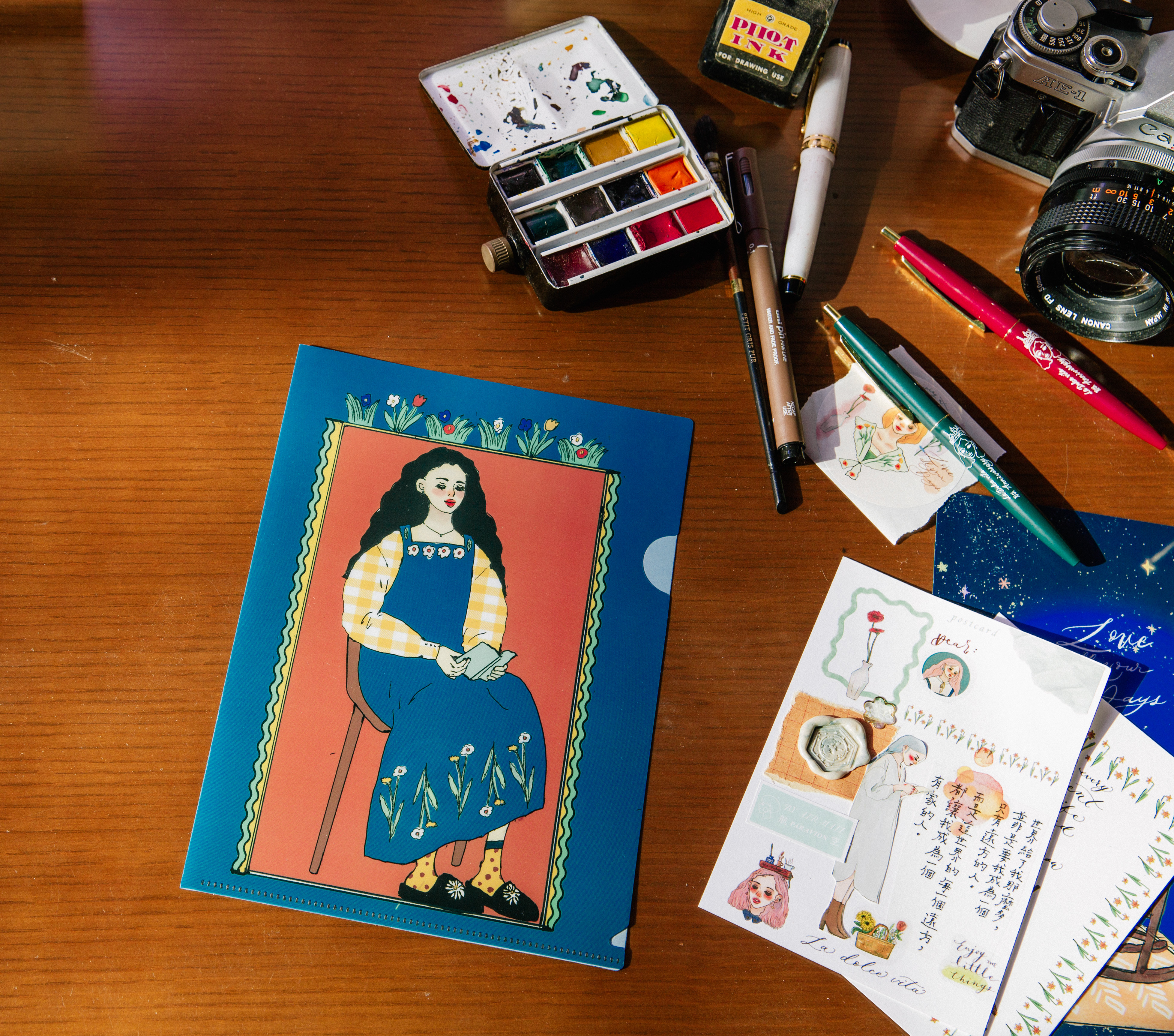 日記女子的日常收納 資料夾 A5尺寸 ｜甜蜜生活