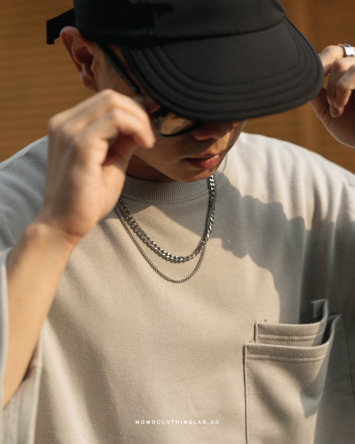 #現貨 (ACCN577) 鋼項鍊 雙層疊戴古巴項鍊