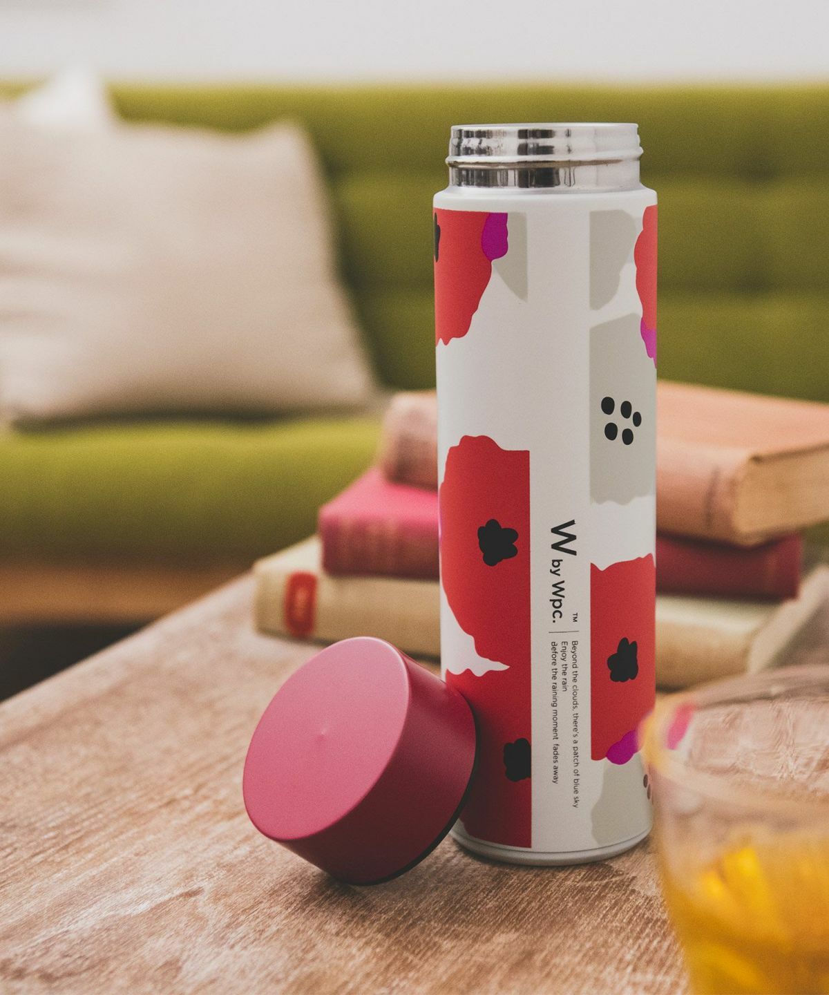 WPC.花 不鏽鋼保溫瓶450ml