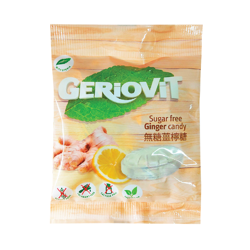 N1: Gerio - 無糖薑檸味硬糖40g