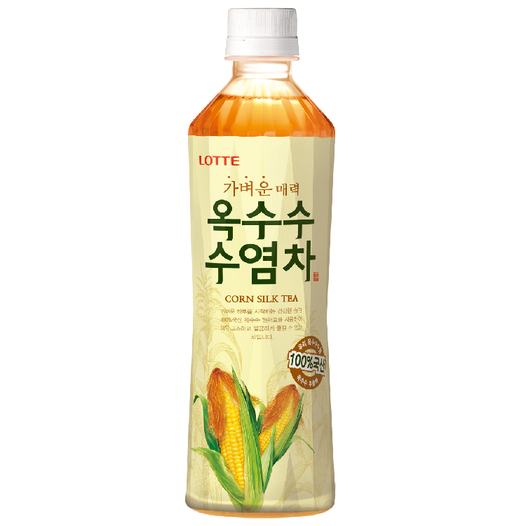 Lotte 樂天玉米鬚茶/500ml