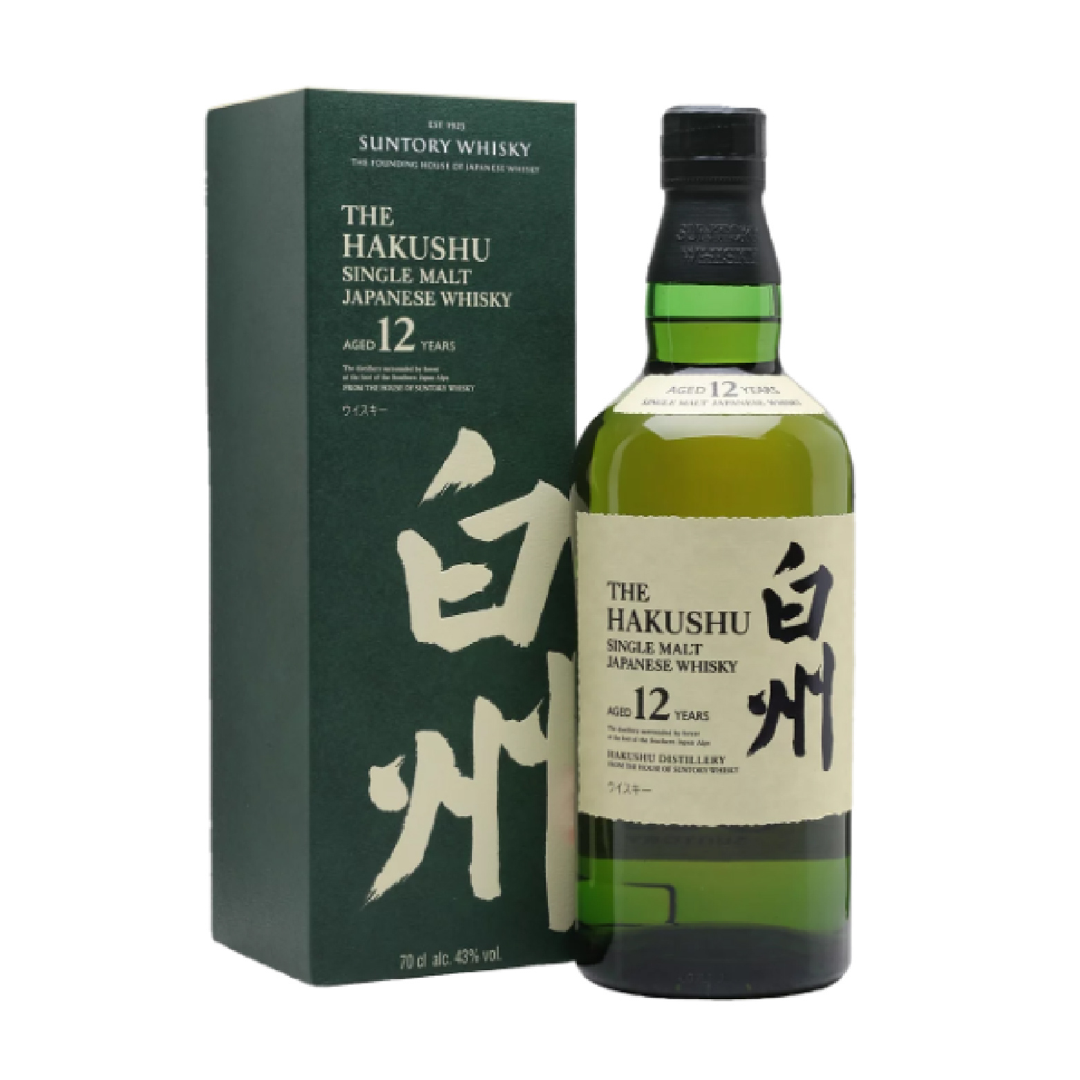 Hakushu 白州12年日本威士忌700ml [C-22555599]