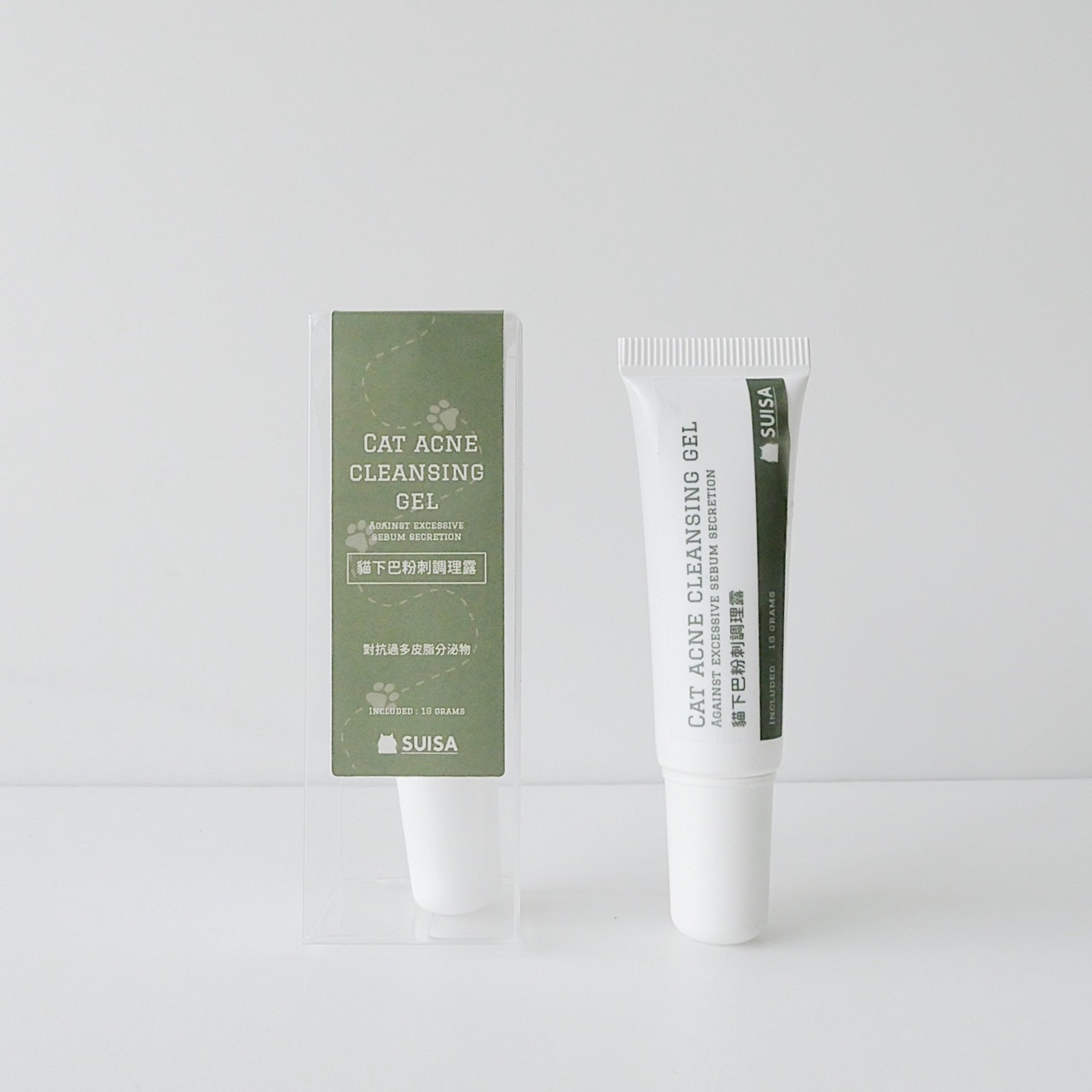 【SUISA 蘇依沙】Cat acne cleaning gel 貓下巴粉刺調理露