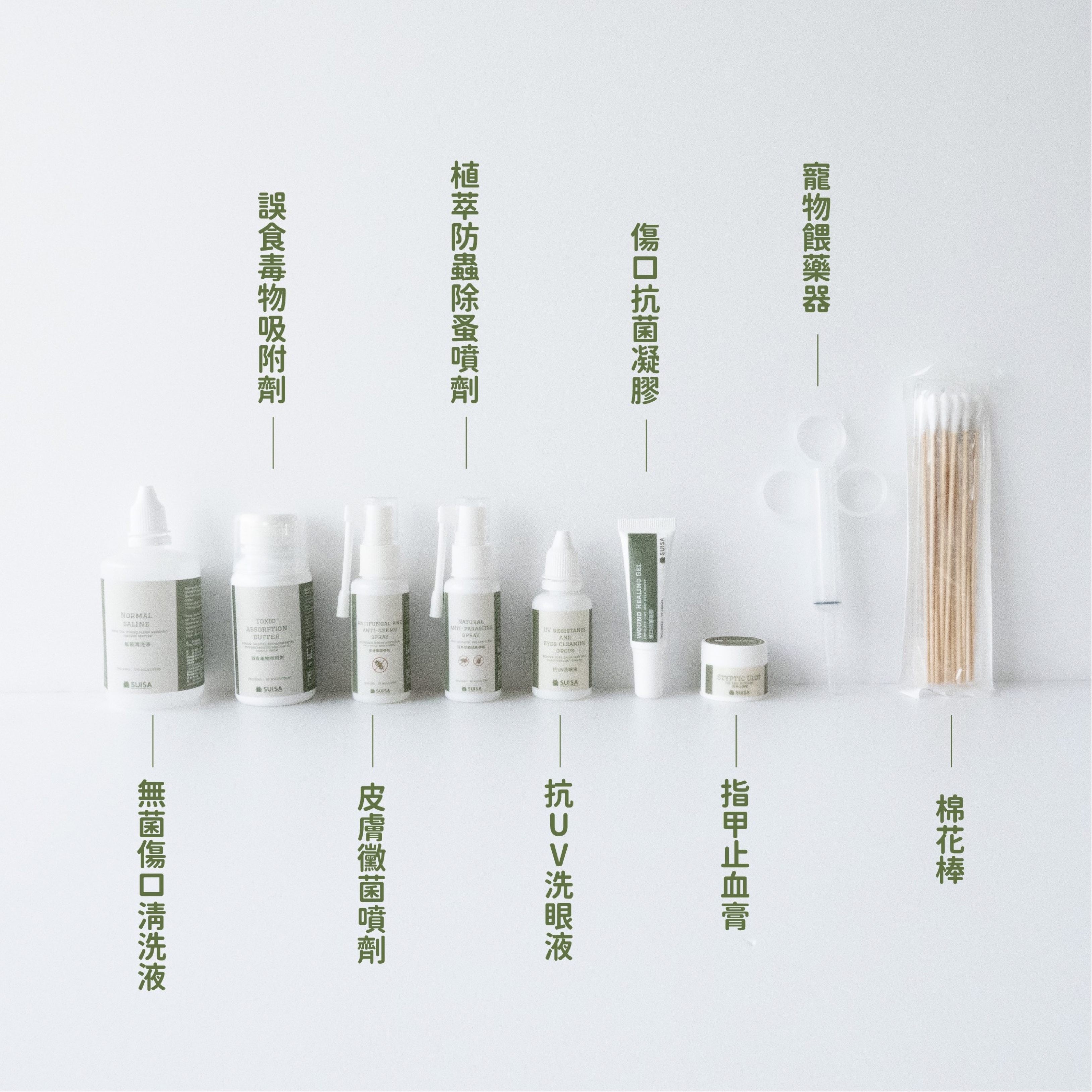【SUISA 蘇依沙】Pets' First Aid Box 寵物醫藥箱