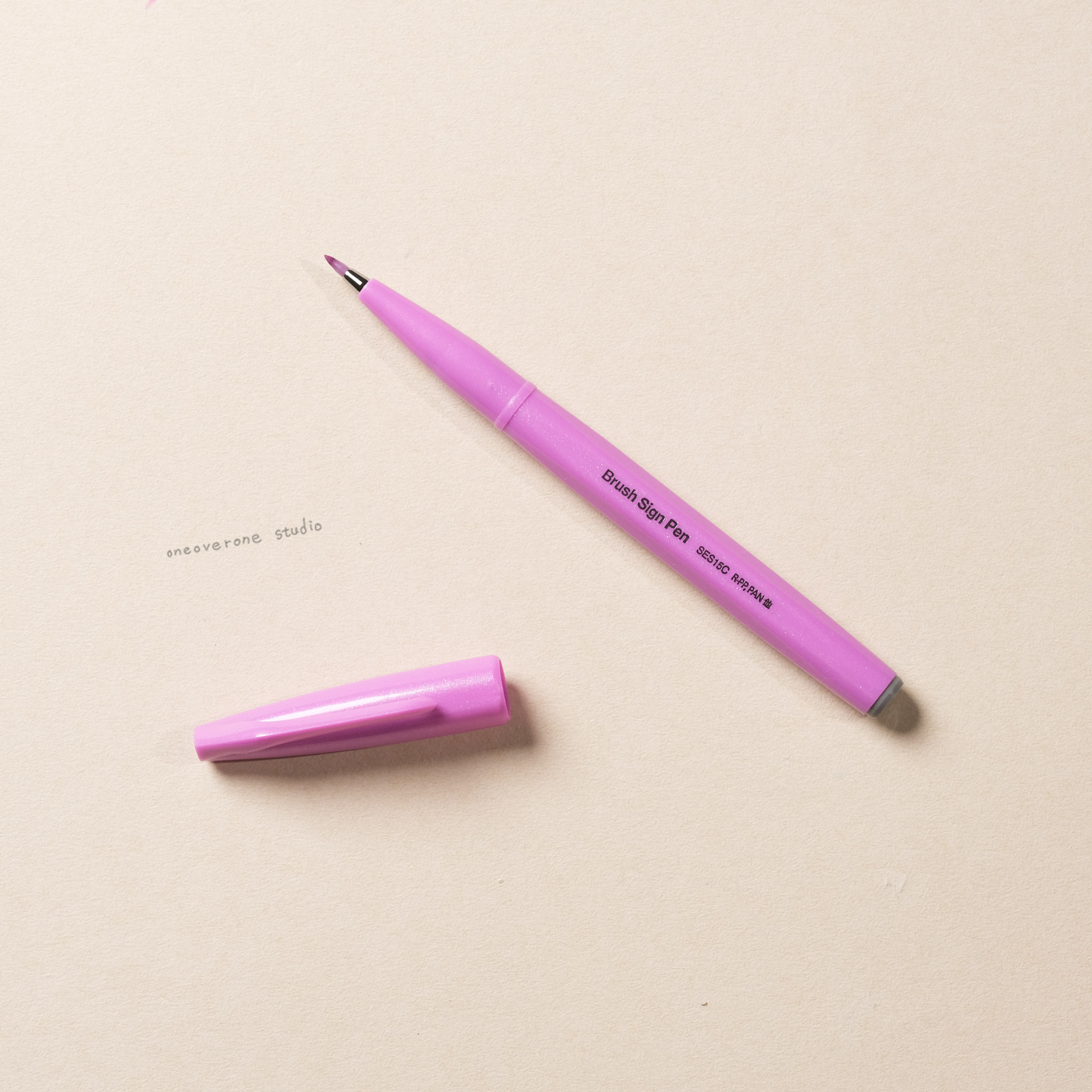 筆touch 柔繪筆 - 梅紫 / Pentel JAPAN