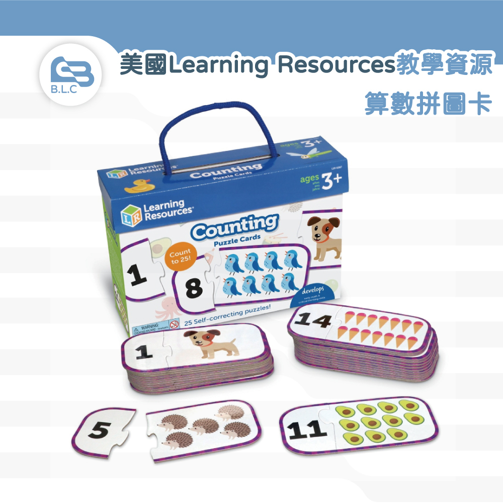 美國Learning Resources教學資源-拼圖卡