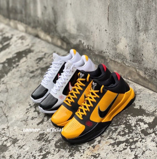 NIKE KOBE 5 PROTRO Bruce Lee 李小龍 黃黑白 CD4991-700