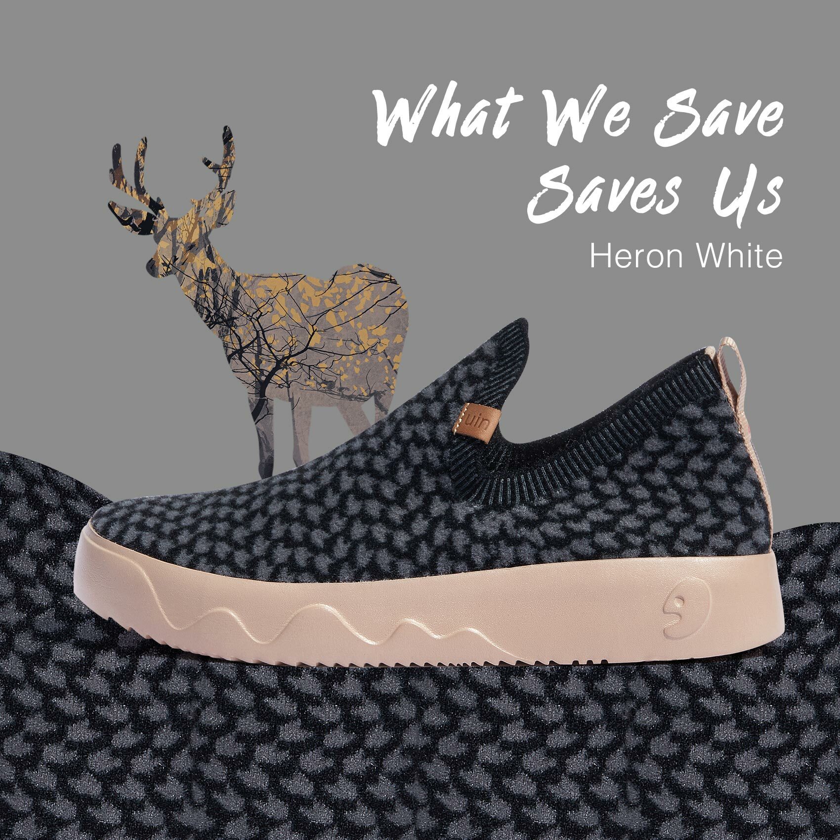 【 Uin 】西班牙原創設計 | 富埃特文圖拉1 秘境黑 男鞋 彩繪鞋 休閒鞋 懶人鞋