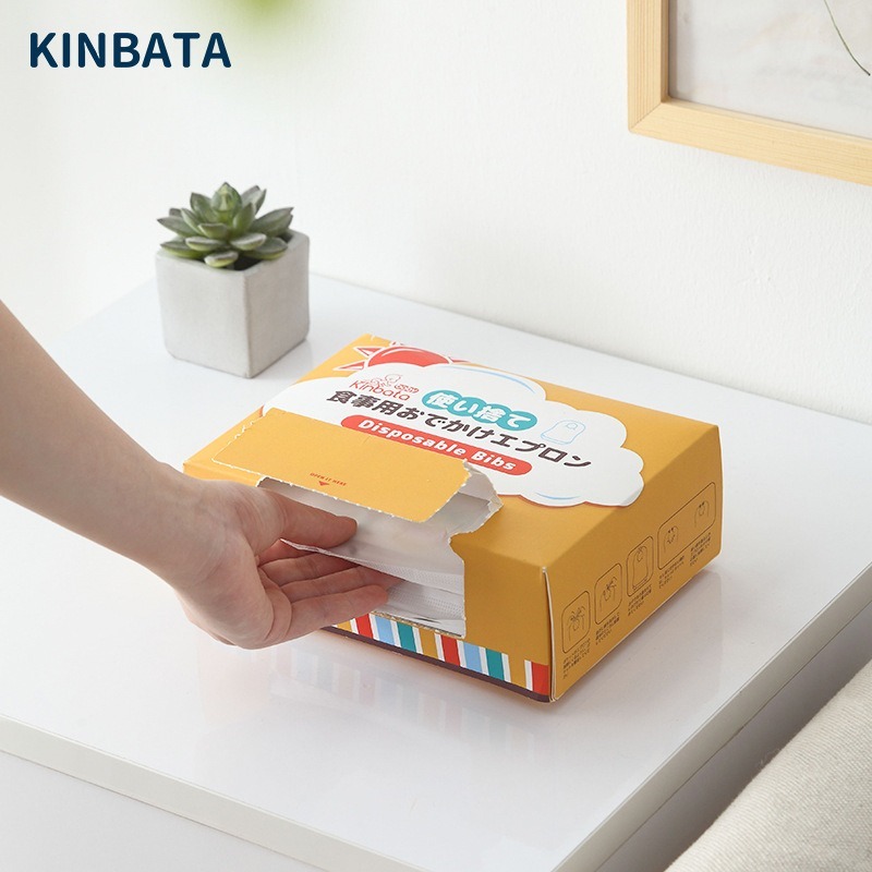 日本kinbata一次性圍兜20枚（一套3包）