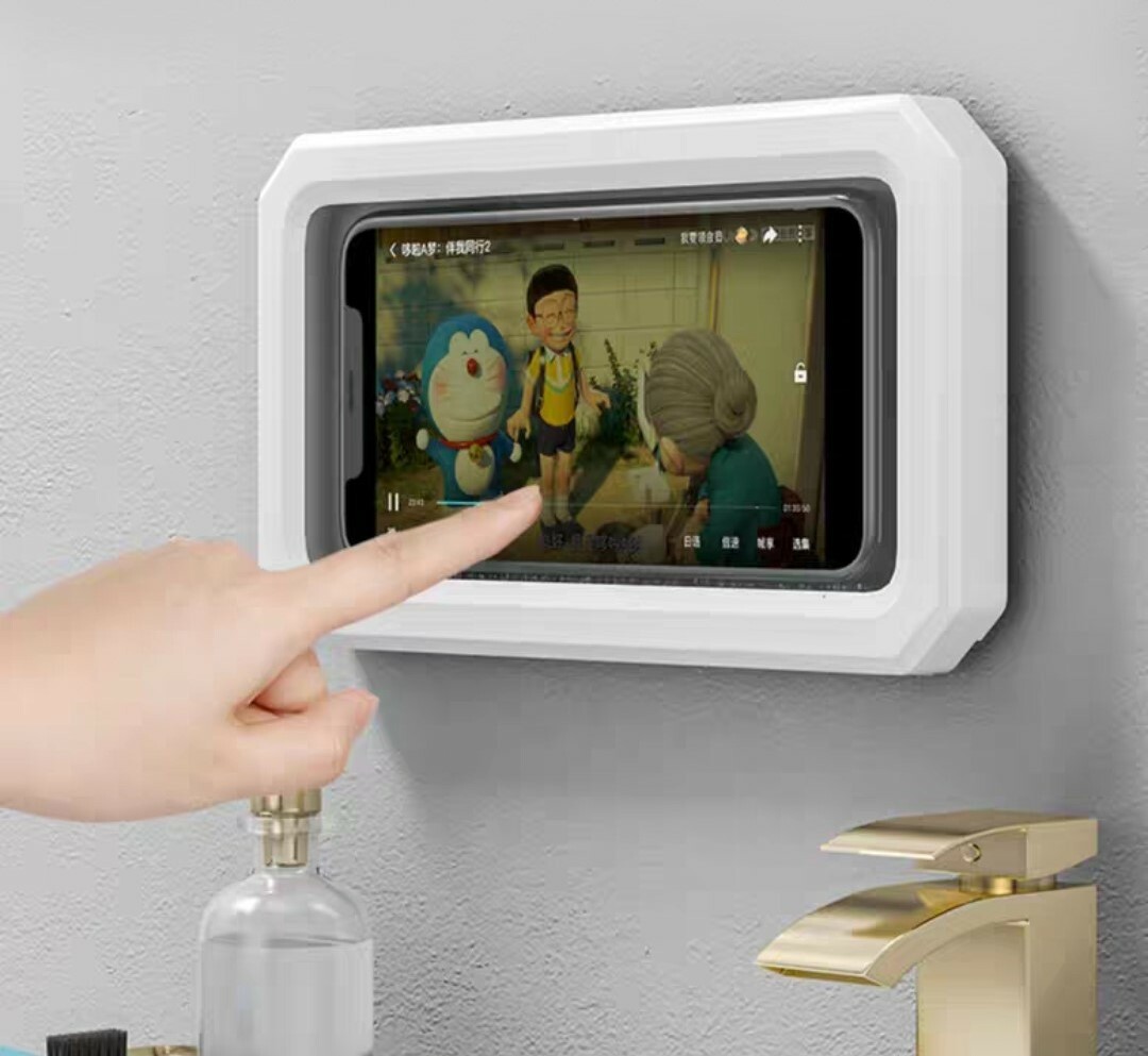 浴室專用防水手機架