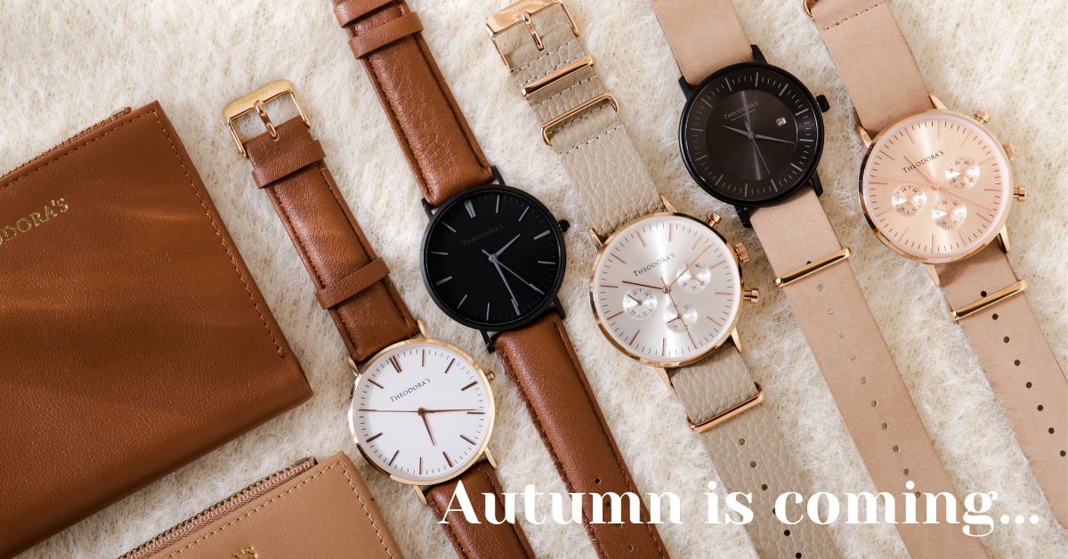 Theodora's, accessories, watches, jewelry, outfits,  穿搭, 手錶, 簡約, 知性, 秋冬, 大地色系