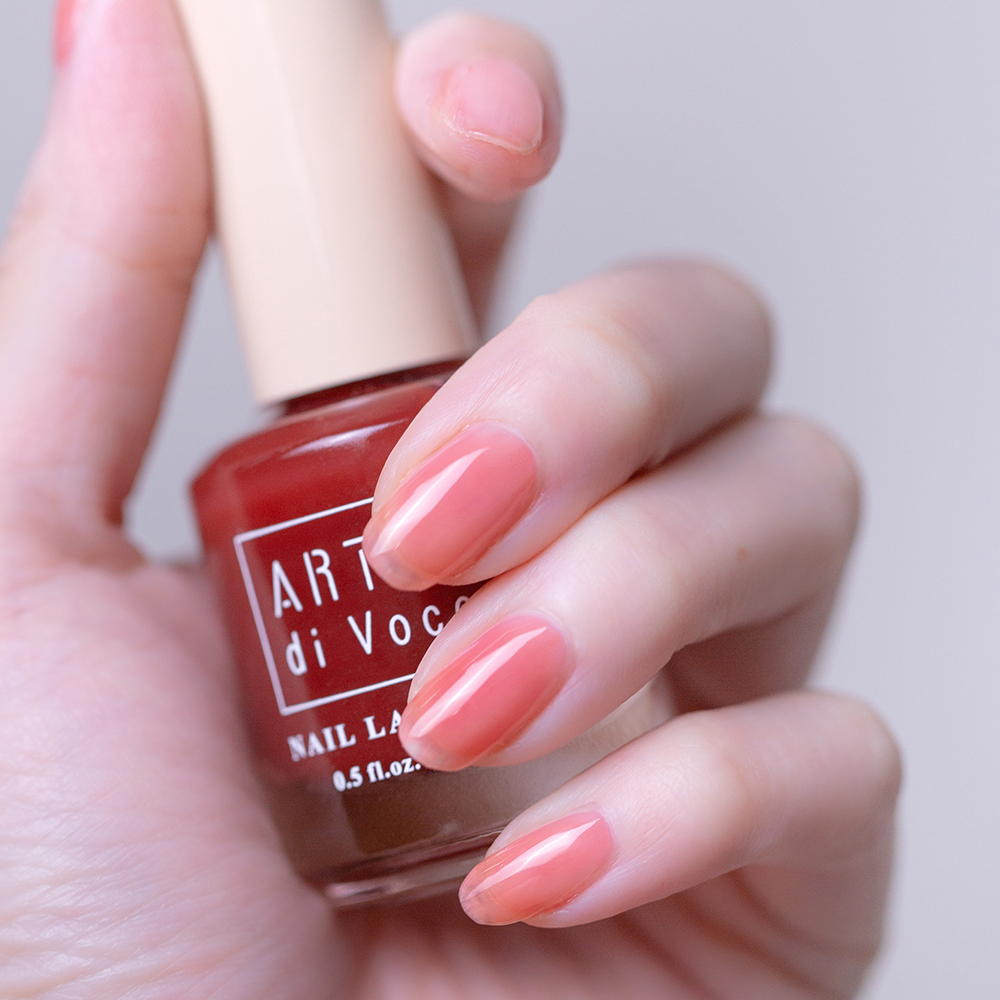 ARTiS di Voce 飾底硬甲油 FD04 潤透梅紅