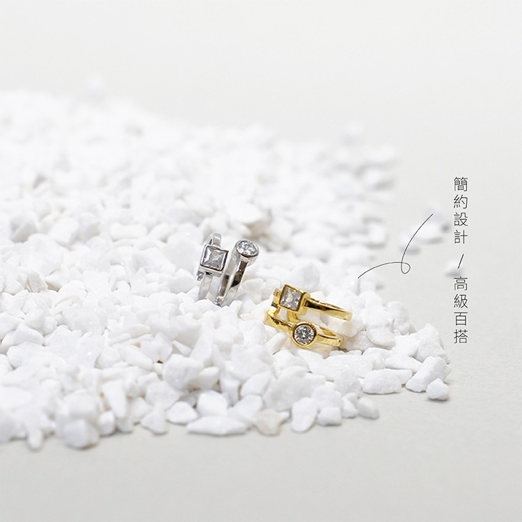 E120 流星塵埃 | 純銀耳骨夾