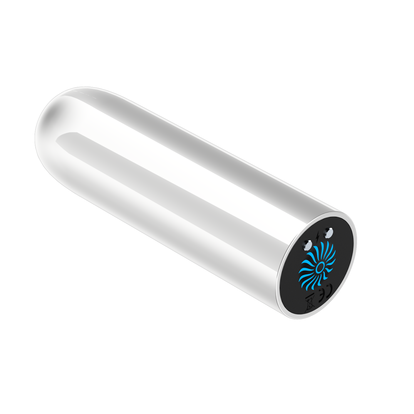 〔高性價比之作〕PureJoy 旋風強力子彈震動器 (白色)