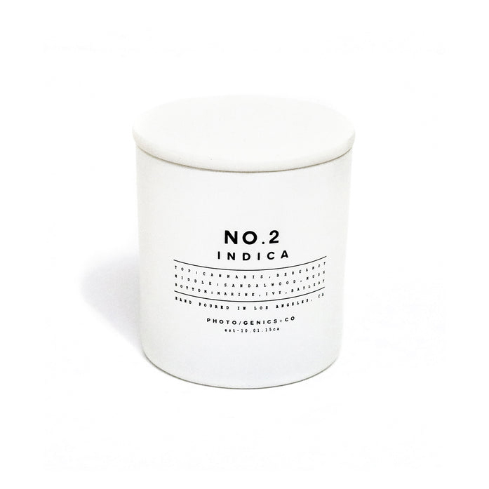 NO.2 INDICA 印地加 玻璃香氛蠟燭 - Photogenics+Co.