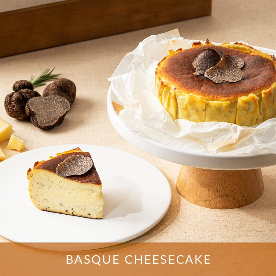 HK Regal Hotels Truffle Basque Cheesecake Takeaway