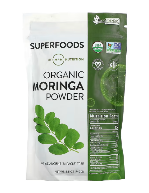 [預購] MRM 有機辣木粉 8.5盎司 Raw Organic Moringa Powder