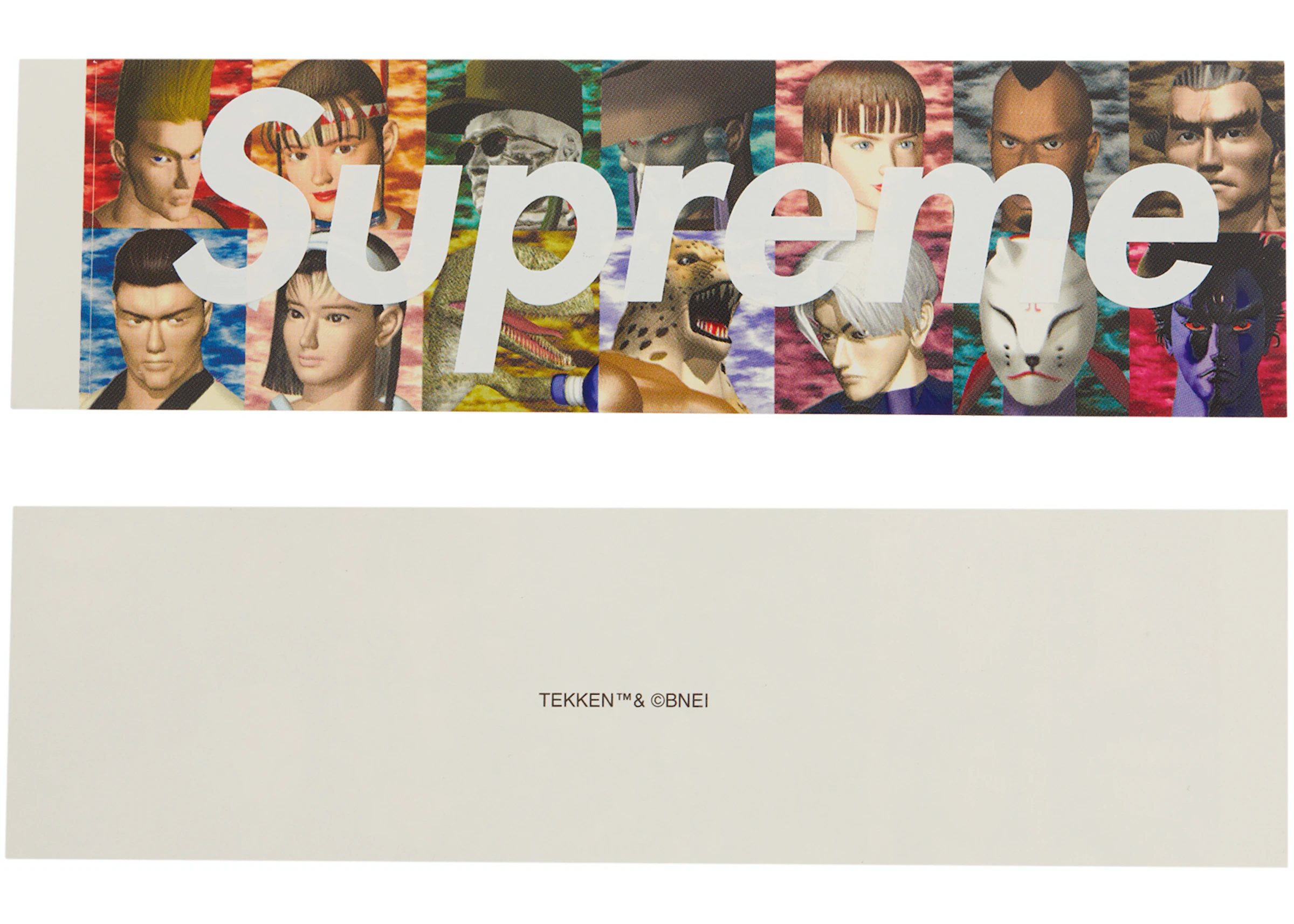 2022AW SUPREME Yohji Yamamoto 山本耀司 BOX 字體 LOGO 貼紙