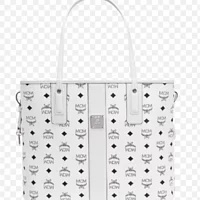 [S] MCM REVERSEBLE VISETOS SHOPPER BAG(MEDIUM), WHITE, MWPCSVI01WT001 (SMCM21)