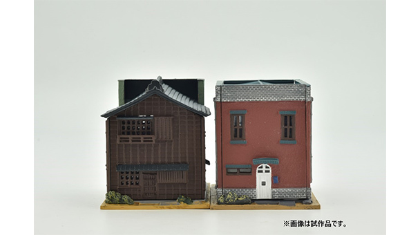 Tomytec  Building 174 N scale Vacant Building B