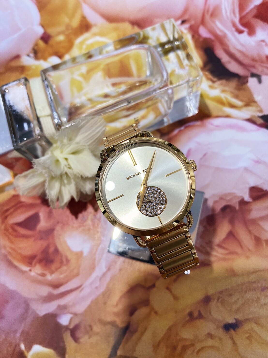 【MICHAEL KORS】晶鑽都會時尚腕錶 MK3639 36mm 現代鐘錶