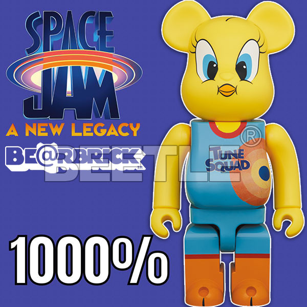 Medicom Space Jam A New Legacy Tweety 100% 400% Bearbrick