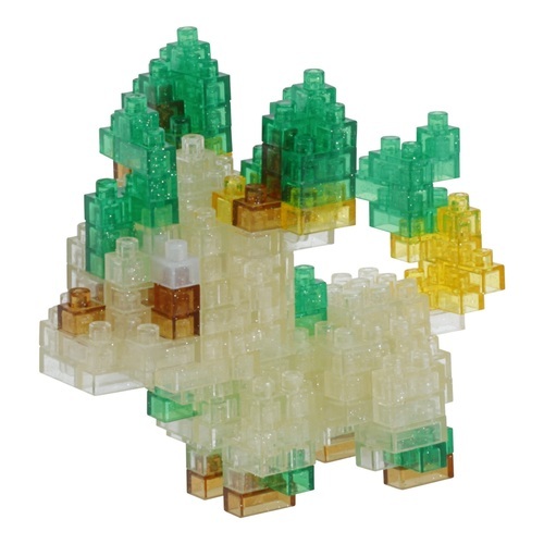 《 Nanoblock 迷你積木 》 NBPM-083 葉伊布 水晶特別版