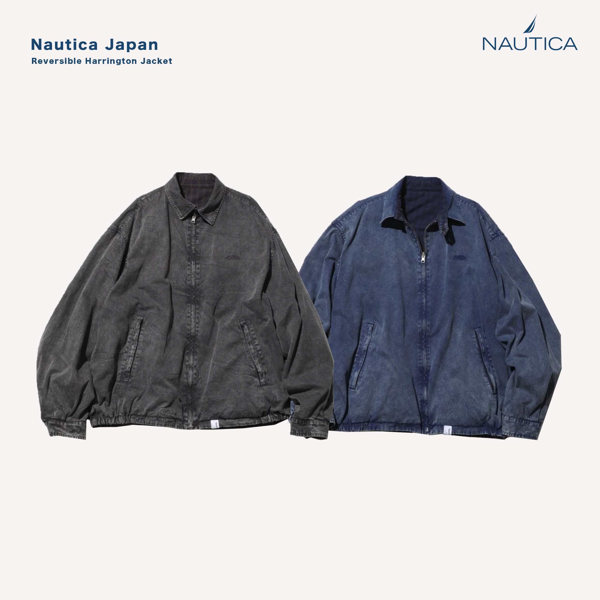 NAUTICA Japan Reversible Harrington 