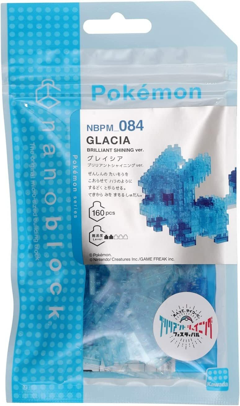 《 Nanoblock 迷你積木 》 NBPM-084 冰伊布 水晶特別版