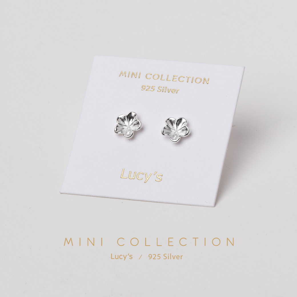 *925純銀〔輕銀系列〕花蕾 耳環 (78405)