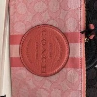 [S] COACH C8841 SIGNATURE DMP LARGE CRN ZIP,IM/TAFFY, 195031482151 (SCO97)