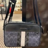 [S] COACH C9965 GRAHAM CROSSBODY BLOCKED SIG CANVAS,DENIM MULTI, 195031581687 (SCO103)