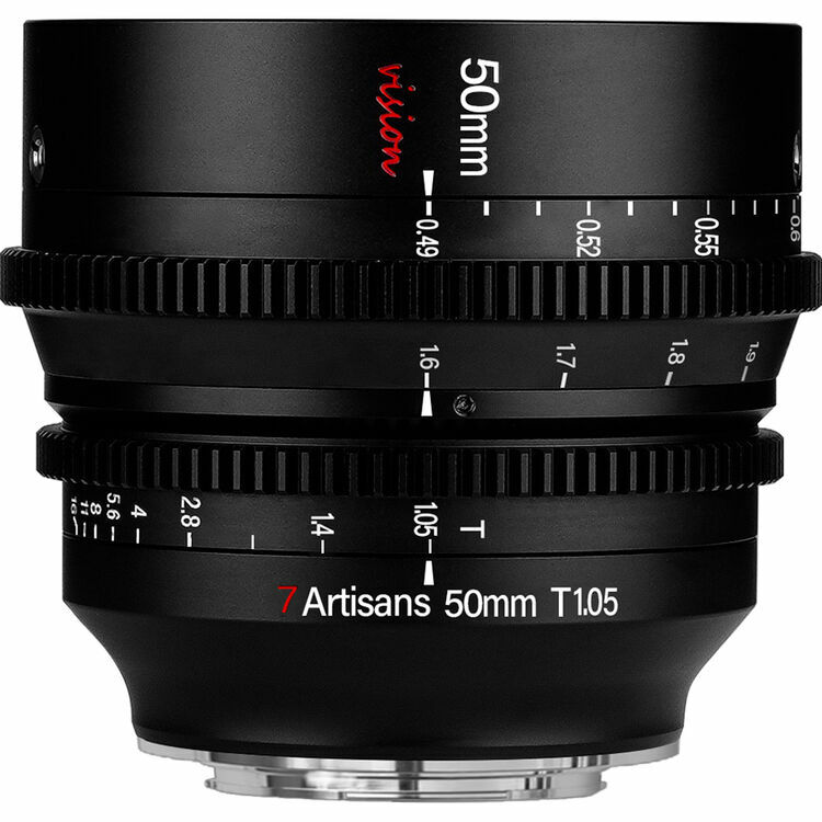 七工匠 7artisans 50mm T1.05 APS-C 電影鏡頭