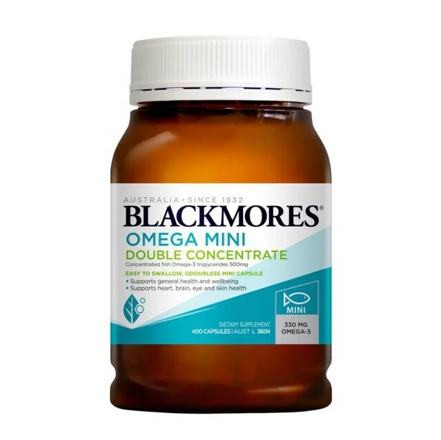 Blackmores 無腥味深海魚油 迷你膠囊 400粒