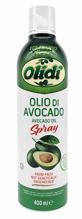 Olidi - 生酮100%牛油果油噴霧 400ml 非轉基因 無麩質 高煙點