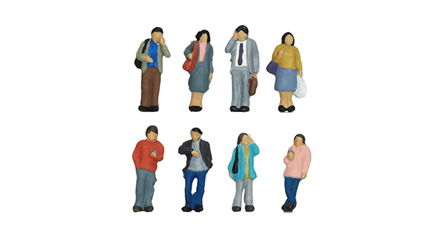 Tomytec Human 136  N scale Pedestrian