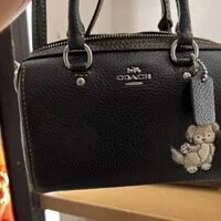 [S] COACH CD444 DOG MTF MN RWN XBY,SV/BLACK MULTI, 195031689352 (SCO113)