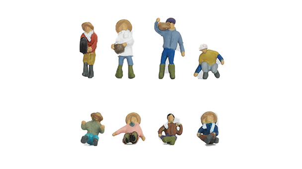 Tomytec Human 137 N scale farmer