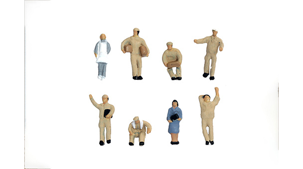 Tomytec Human 138 N scale factory people