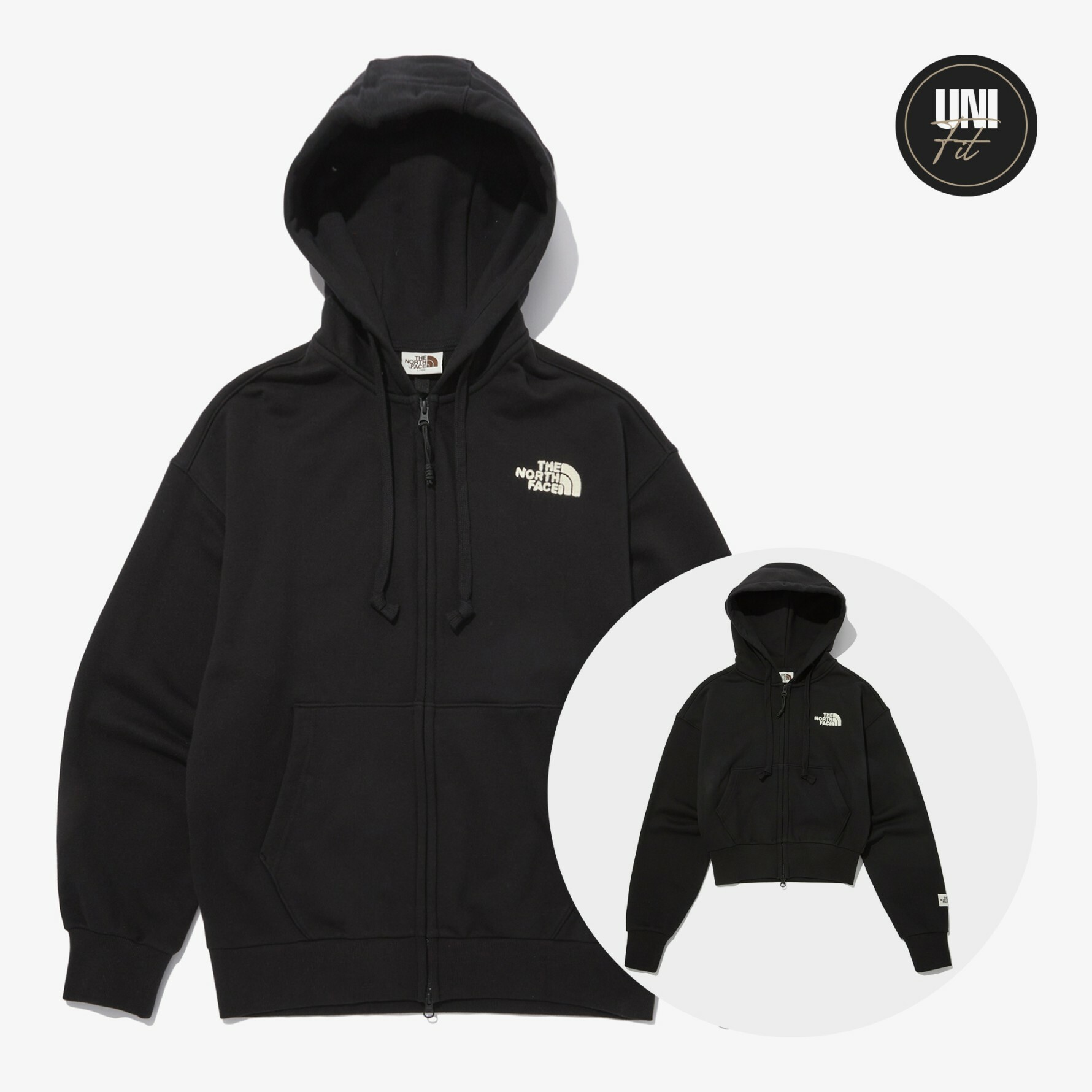 THE NORTH FACE BONNEY ZIP UP HOODIE | 3 COLORS