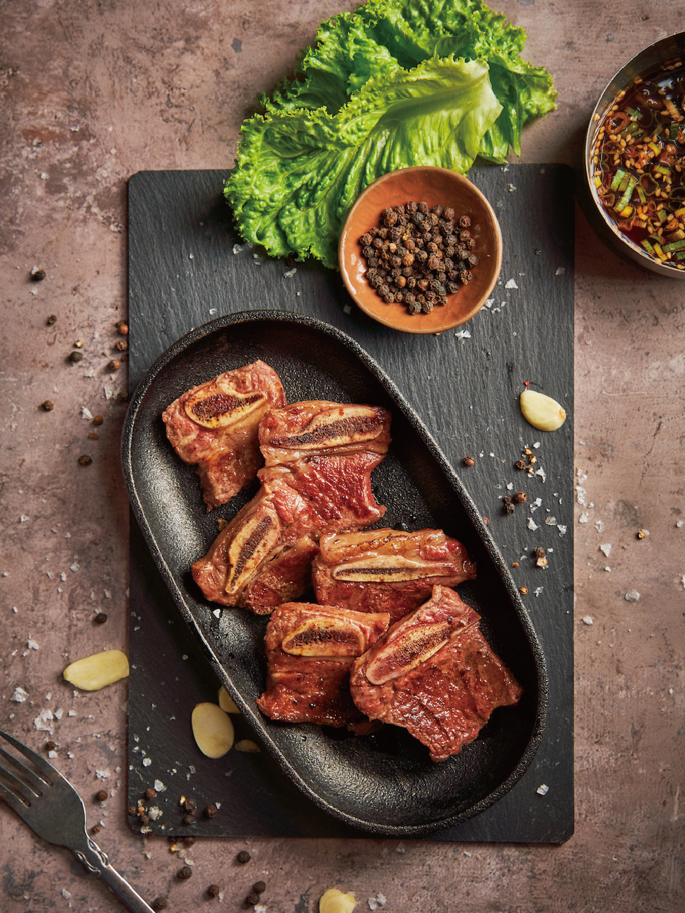 嚴選帶骨牛小排200g｜新村站著吃 烤肉宅配