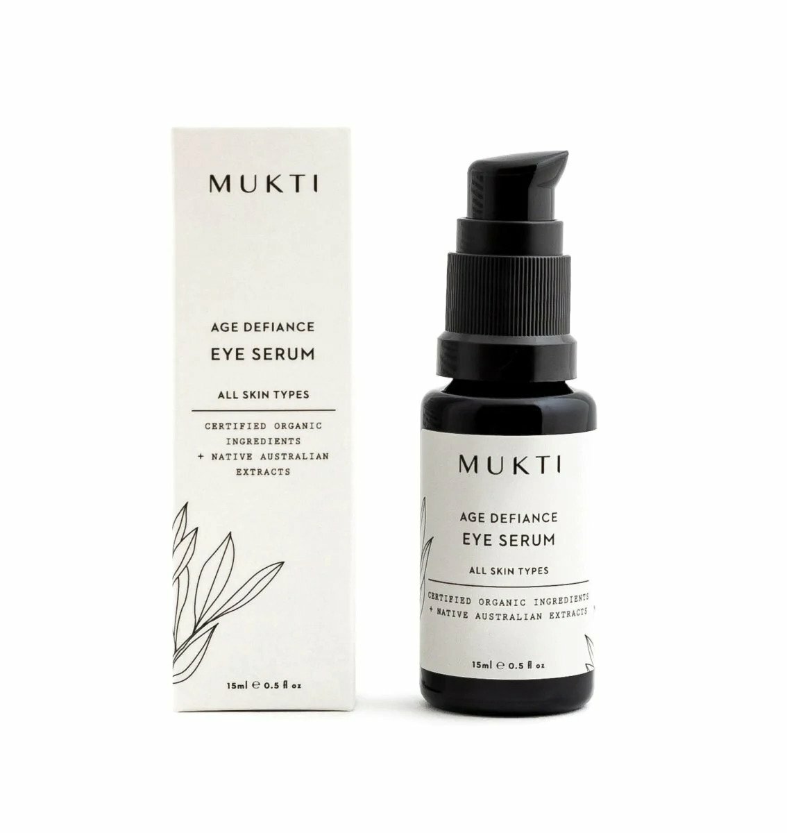 MUKTI Age Defiance Eye Serum 眼部抗皺精華 [15ml]