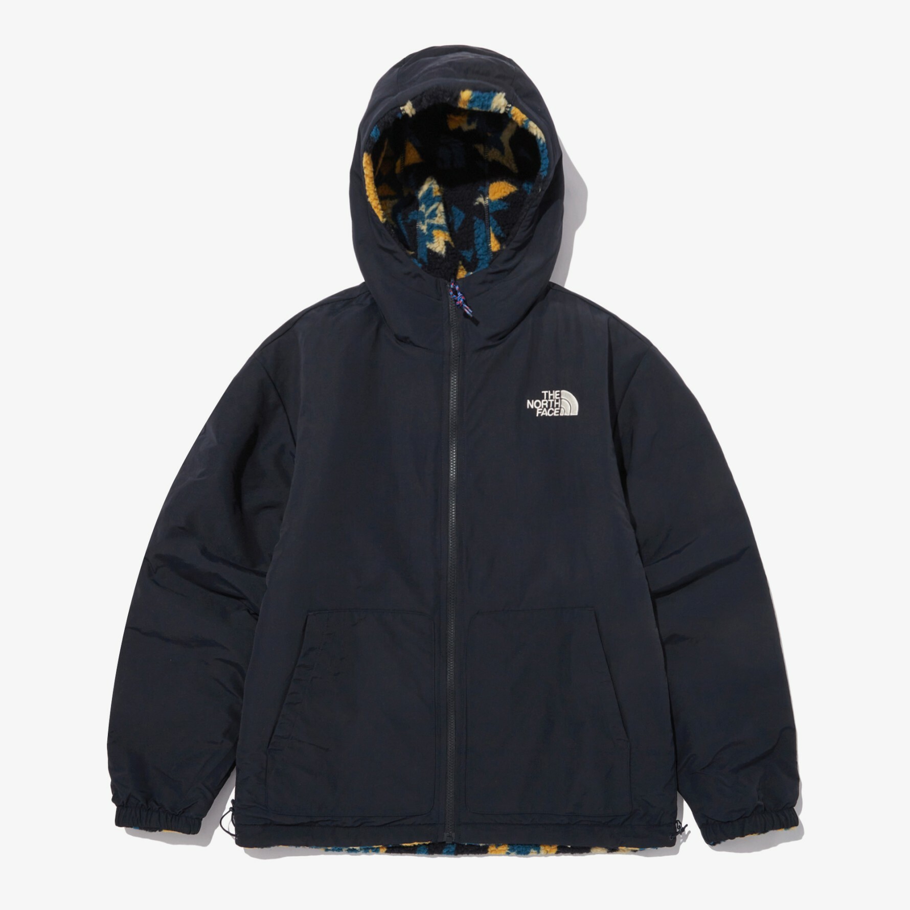THE NORTH FACE NOVELTY DIXIE RVS  雙面穿 連帽外套 深藍 NJ4FN71A