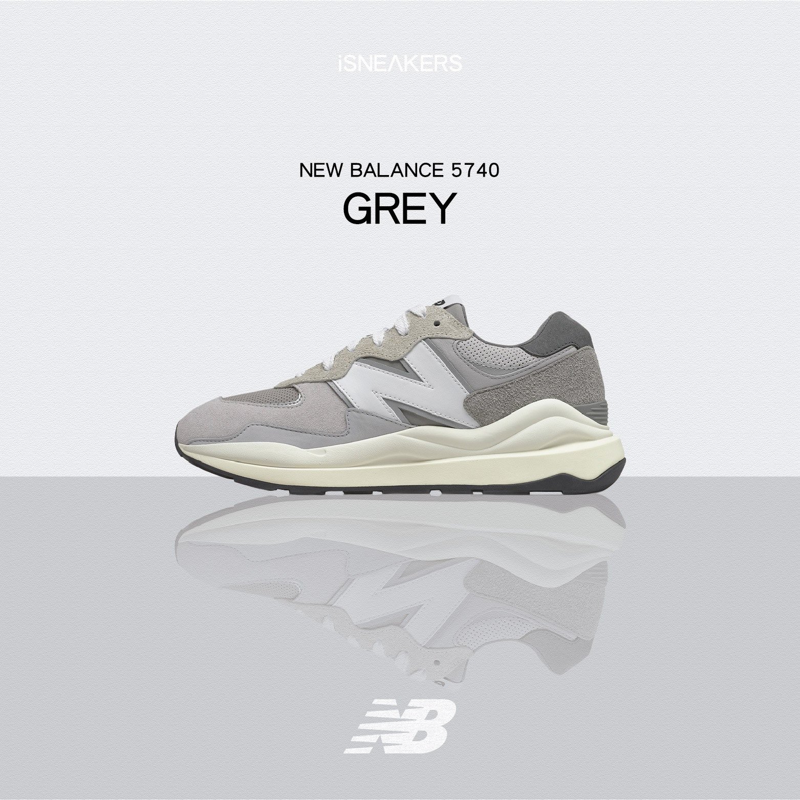 iSNEAKERS｜New Balance 5740 "Grey" 元祖灰 M5740TA