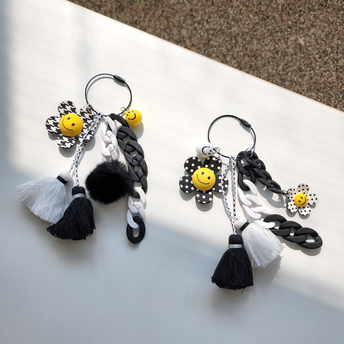 韓國 花花手袋配件 匙扣 (KC524)